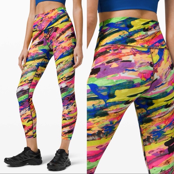 lululemon High Rise Catalyst Wunder Train Tights 25" Size 8 - Picture 7 of 10